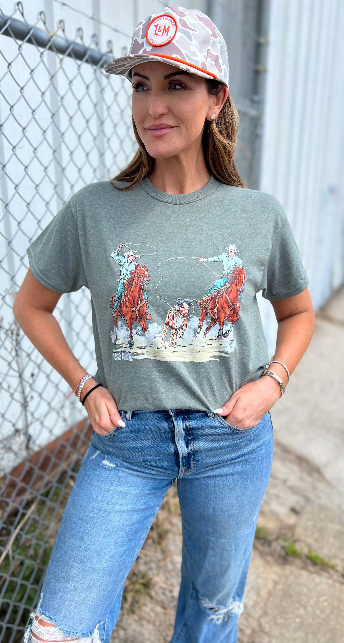 Team Roping Tee