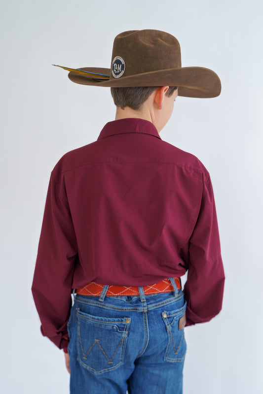 Top Hand Youth-Burgundy