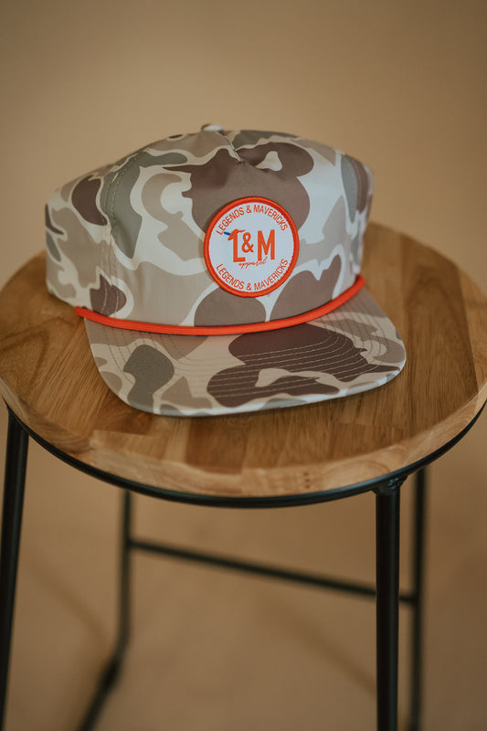 Old Camo Logo Cap