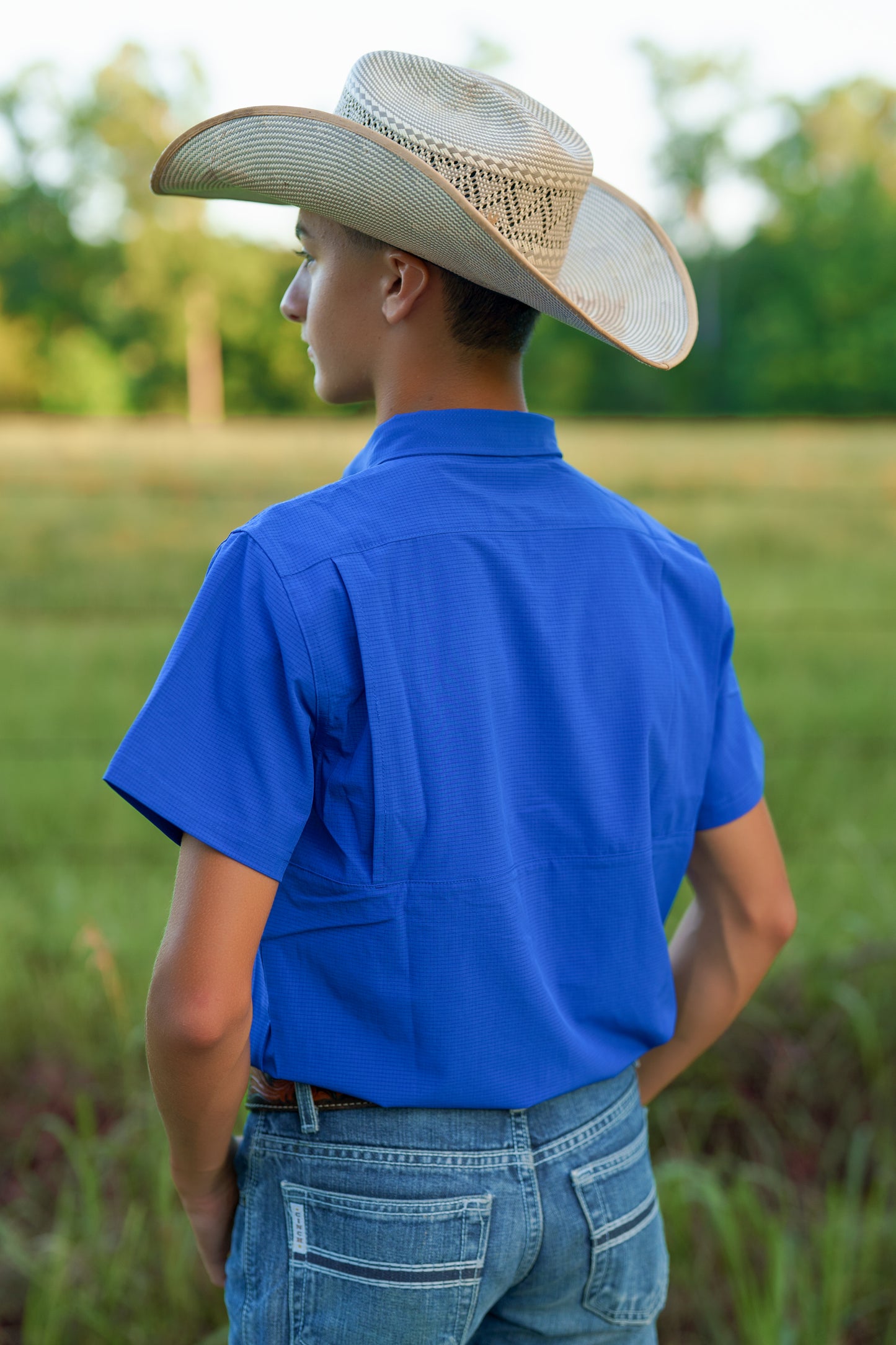 Top Hand SS- Royal Blue-Youth
