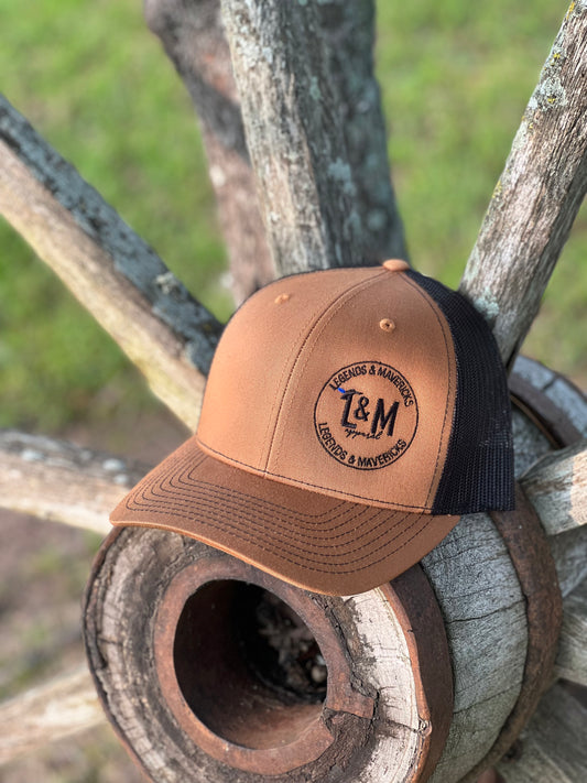 Carmel/Black Richardson 112 Logo Cap