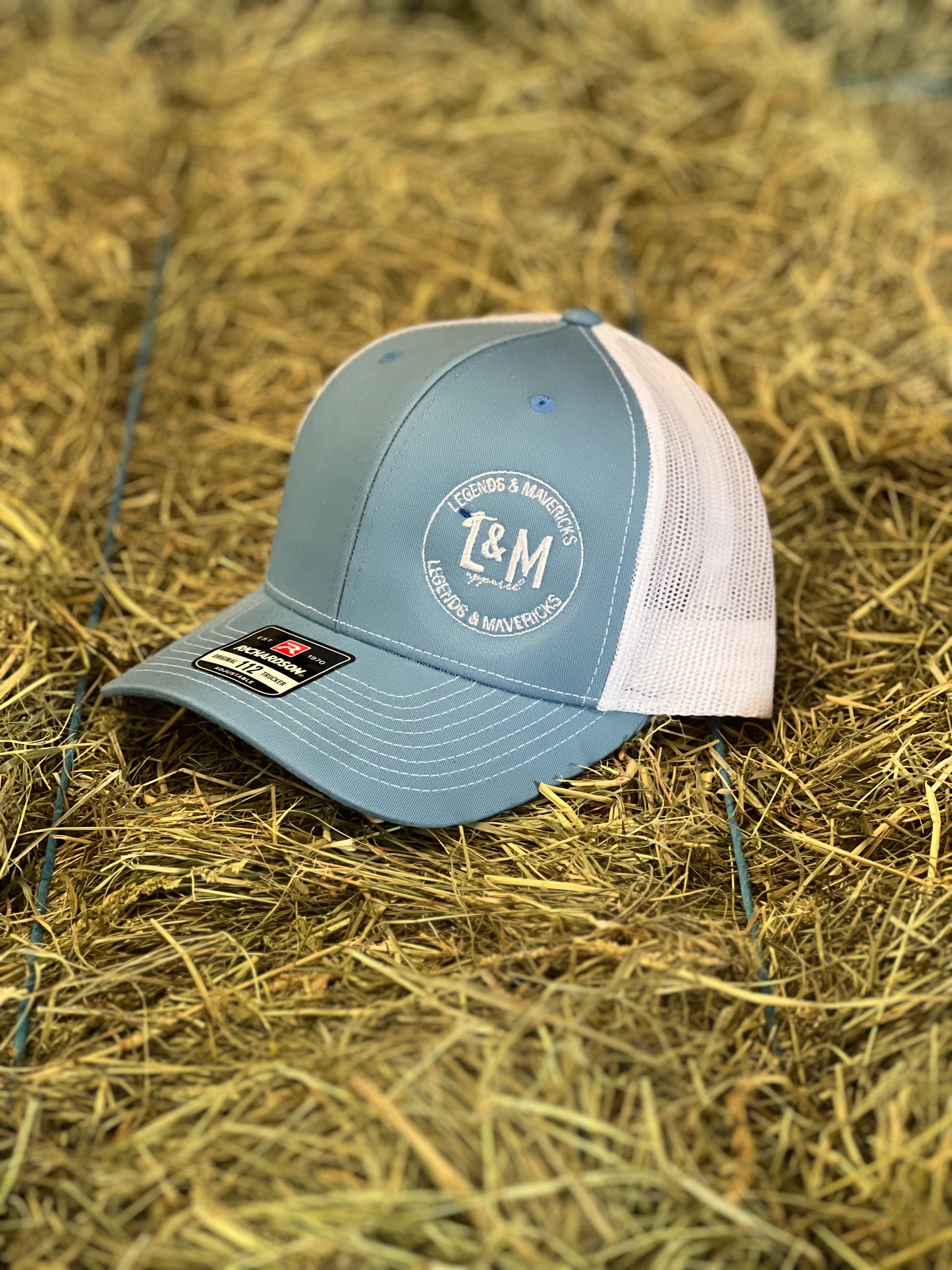 Sky Blue/White Logo Cap